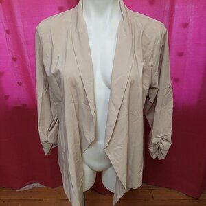 #221 NWT Michel Cream-Colored Dress Jacket Blazer Size 3XL